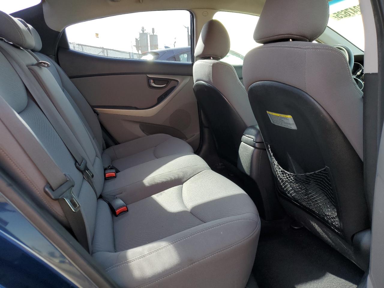 2014 Hyundai Elantra VIN KMHDH4AE7EU178379 Copart auction photo, all over damage thumbnail 10