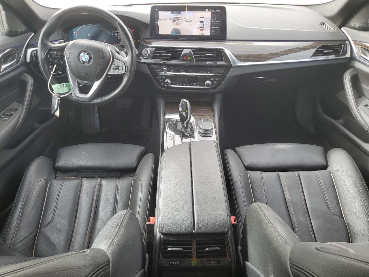 2021 BMW 5er VIN WBA13BJ08MCF54798 Copart auction photo, rear end / minor dent/scratches damage thumbnail 8