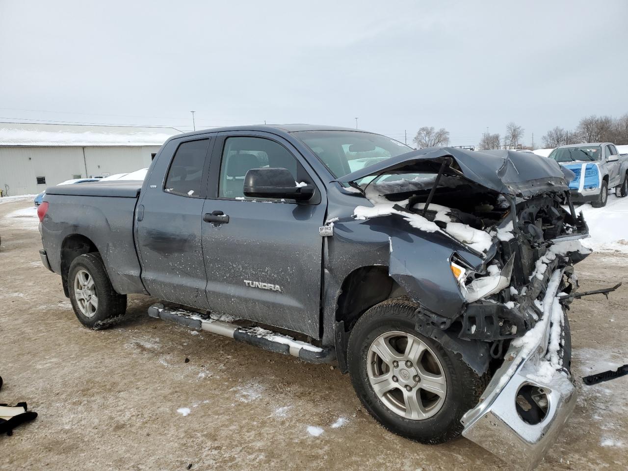 2007 Toyota Tundra VIN 5TFBT54147X008913 Copart auction photo, front end / mechanical damage thumbnail 4