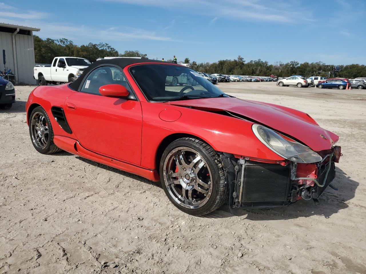 2022 Porsche Boxster VIN WP0CB29824U660616 Copart auction photo, front end damage thumbnail 4