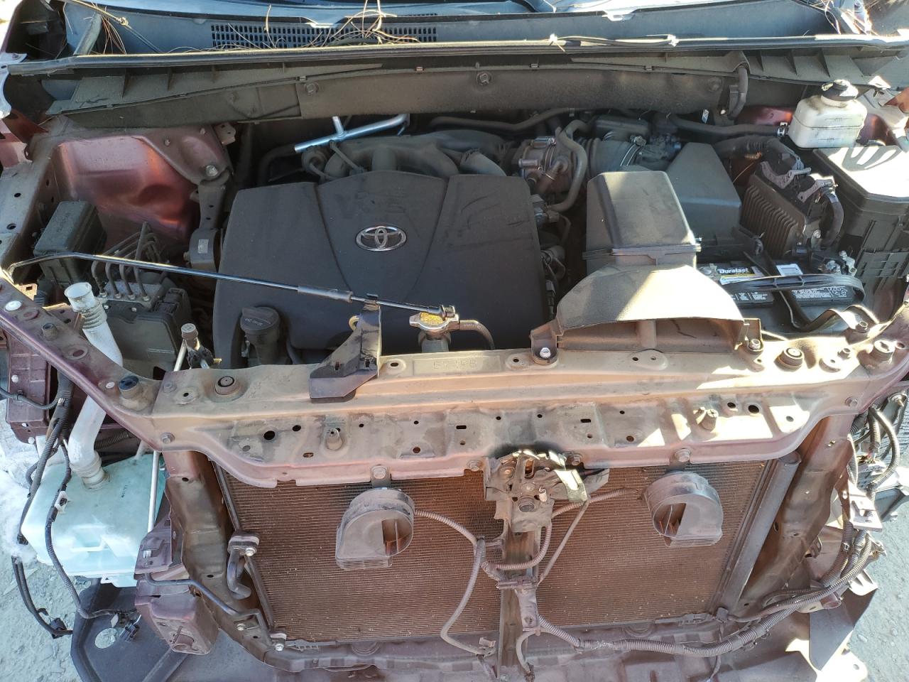 2017 Toyota Highlander VIN 5TDDZRFH5HS458439 Copart auction photo, front end damage thumbnail 12