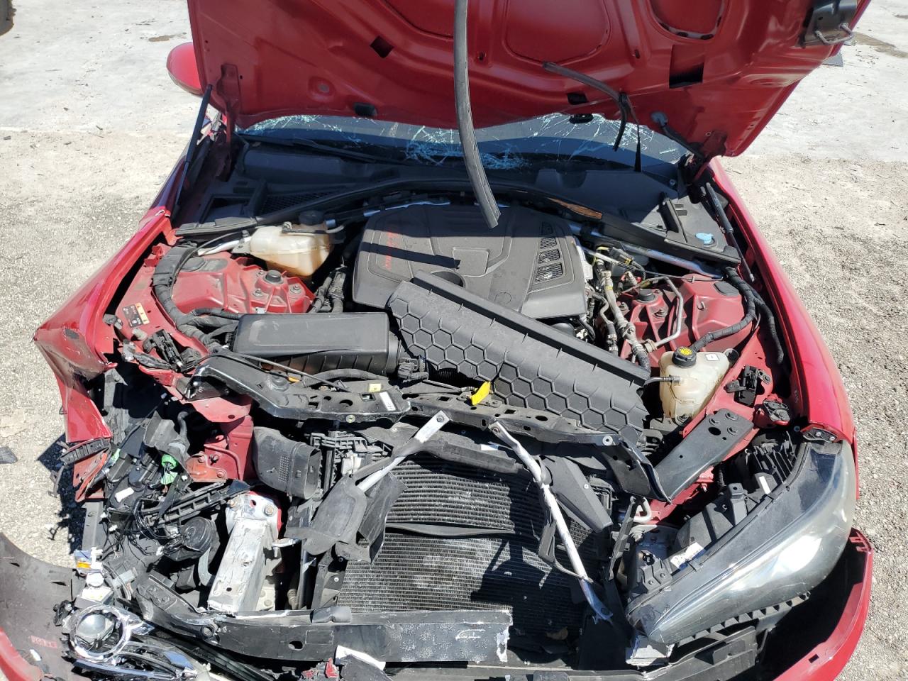 2017 Alfa Romeo Giulia VIN ZARFAEEN5H7560548 Copart auction photo, front end damage thumbnail 11