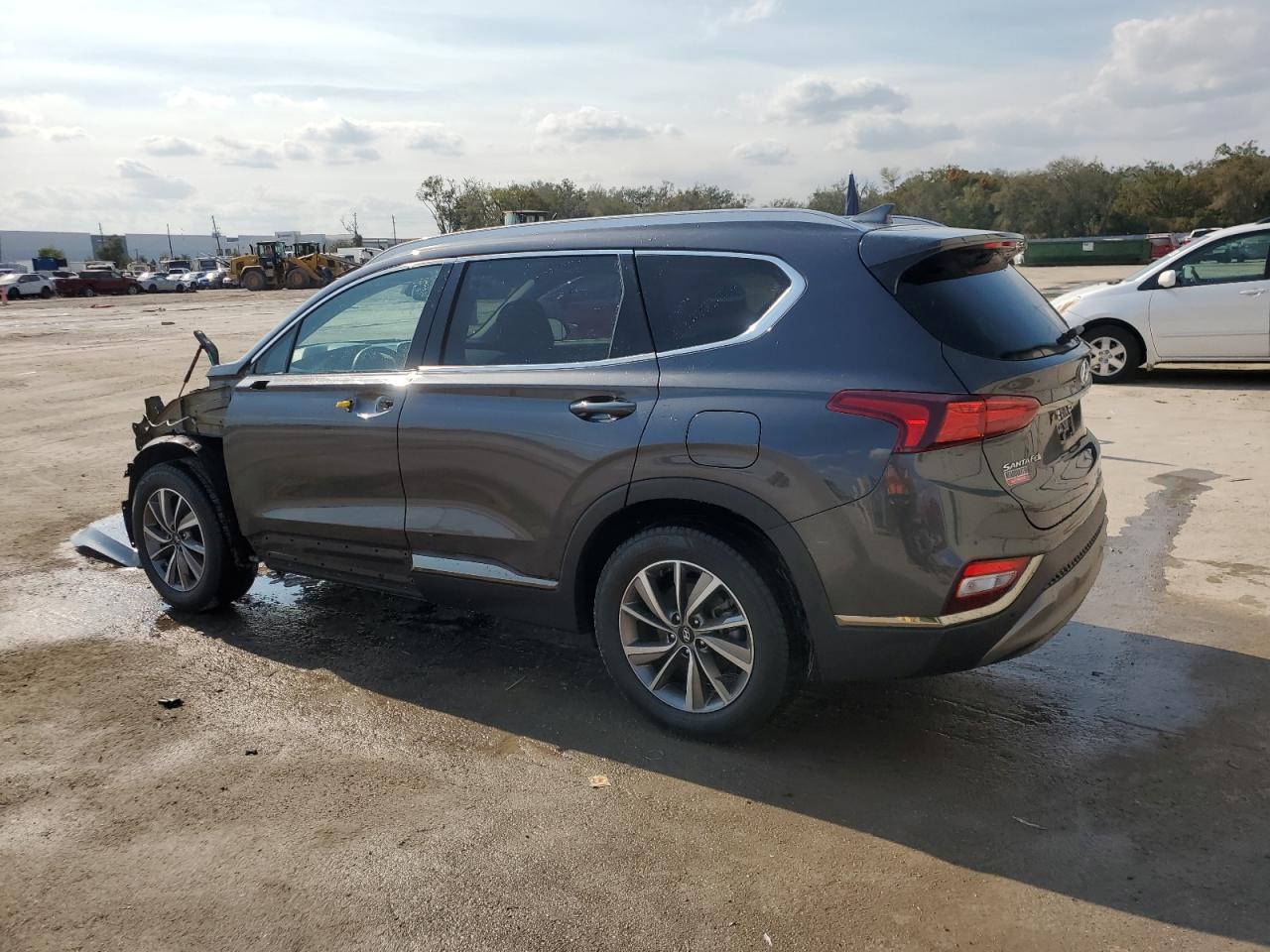2020 Hyundai Santa Fe VIN 5NMS53ADXLH272461 Copart auction photo, front end damage thumbnail 2