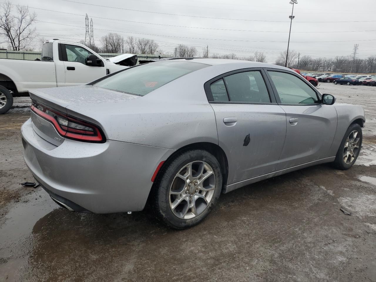 2016 Dodge Charger VIN 2C3CDXJG3GH357480 Copart auction photo, front end / side damage thumbnail 3