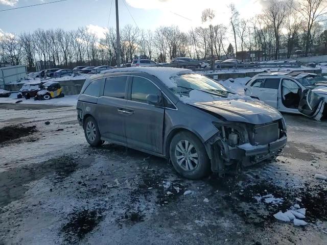 2016 Honda Odyssey VIN 5FNRL5H60GB028476 Copart auction photo, rear end / front end damage thumbnail 11