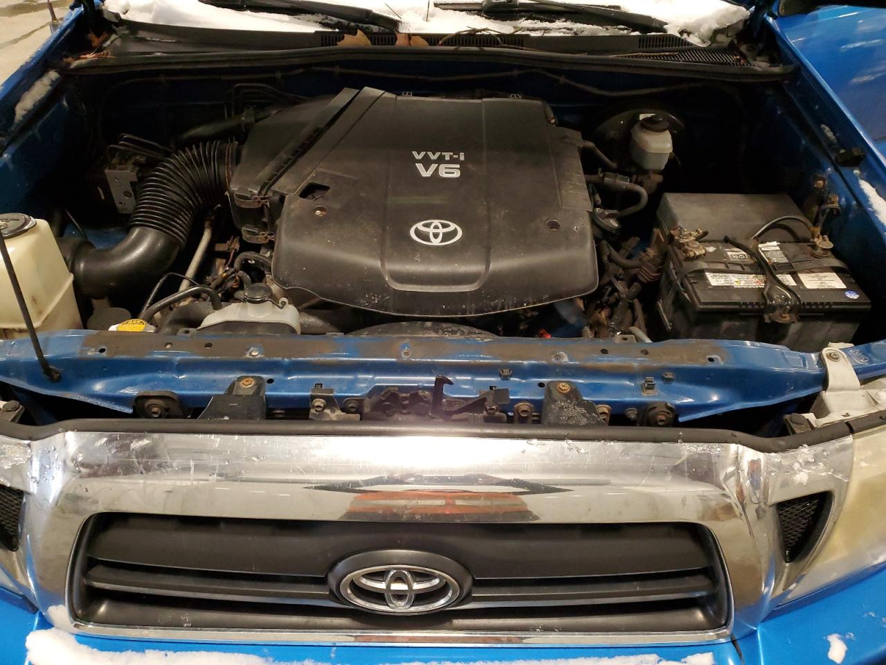 2007 Toyota Tacoma VIN 5TEUU42N47Z333933 Copart auction photo, front end / rear end damage thumbnail 11