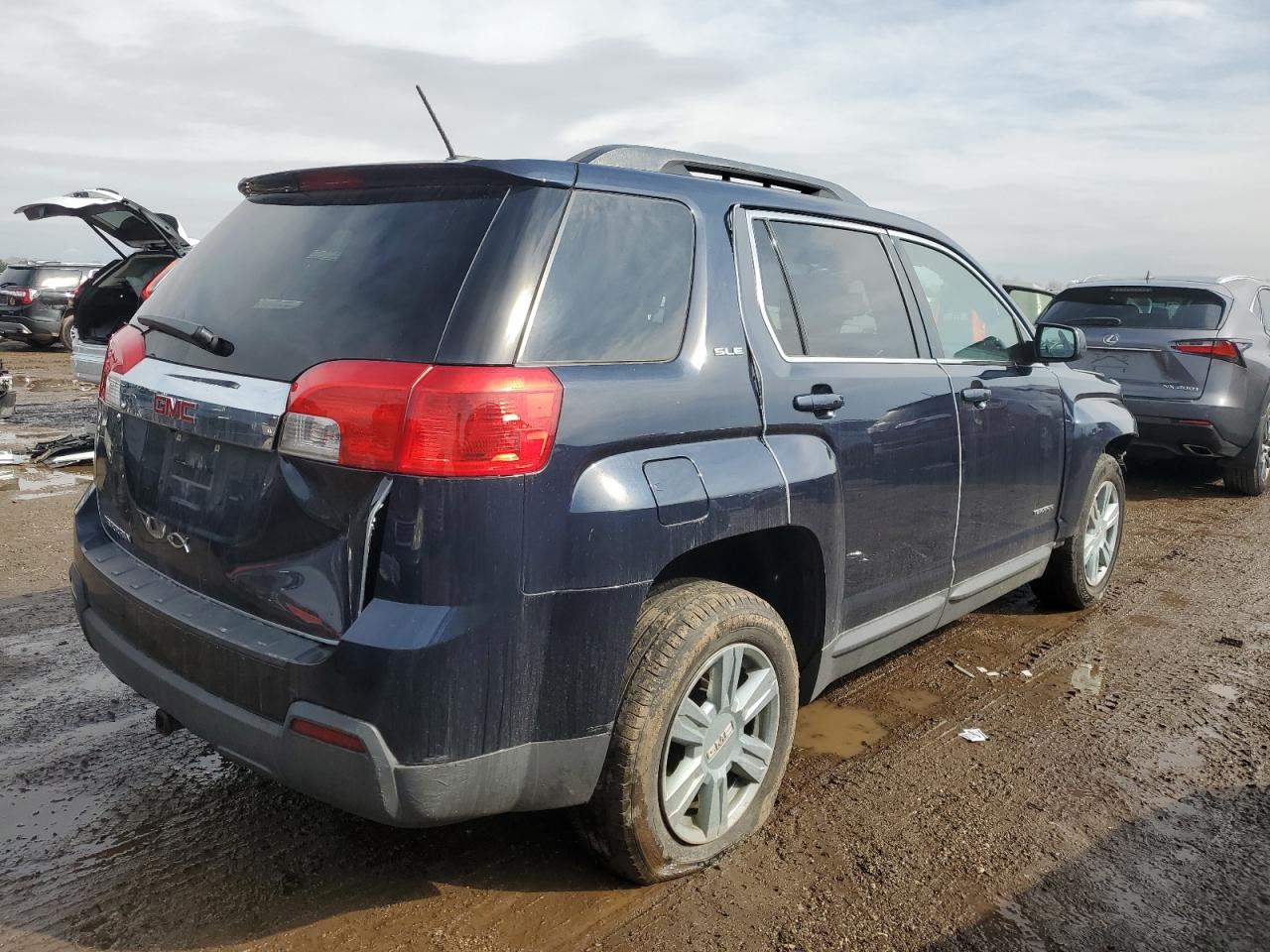 2015 GMC Terrain VIN 2GKALREK7F6192418 Copart auction photo, front end damage thumbnail 3