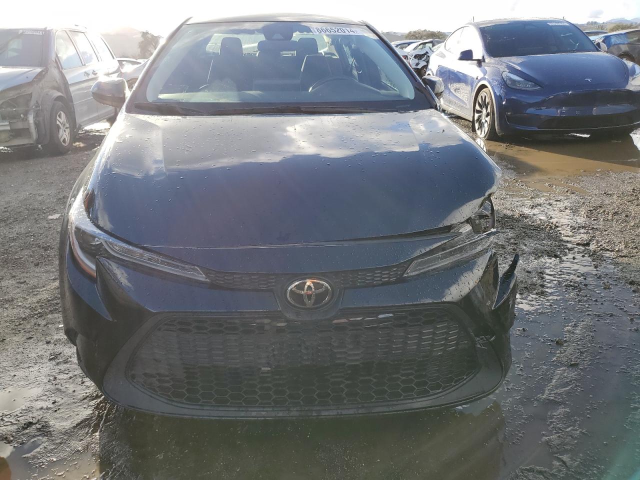 2022 Toyota Corolla VIN JTDEPMAE3NJ217336 Copart auction photo, front end / undercarriage damage thumbnail 5