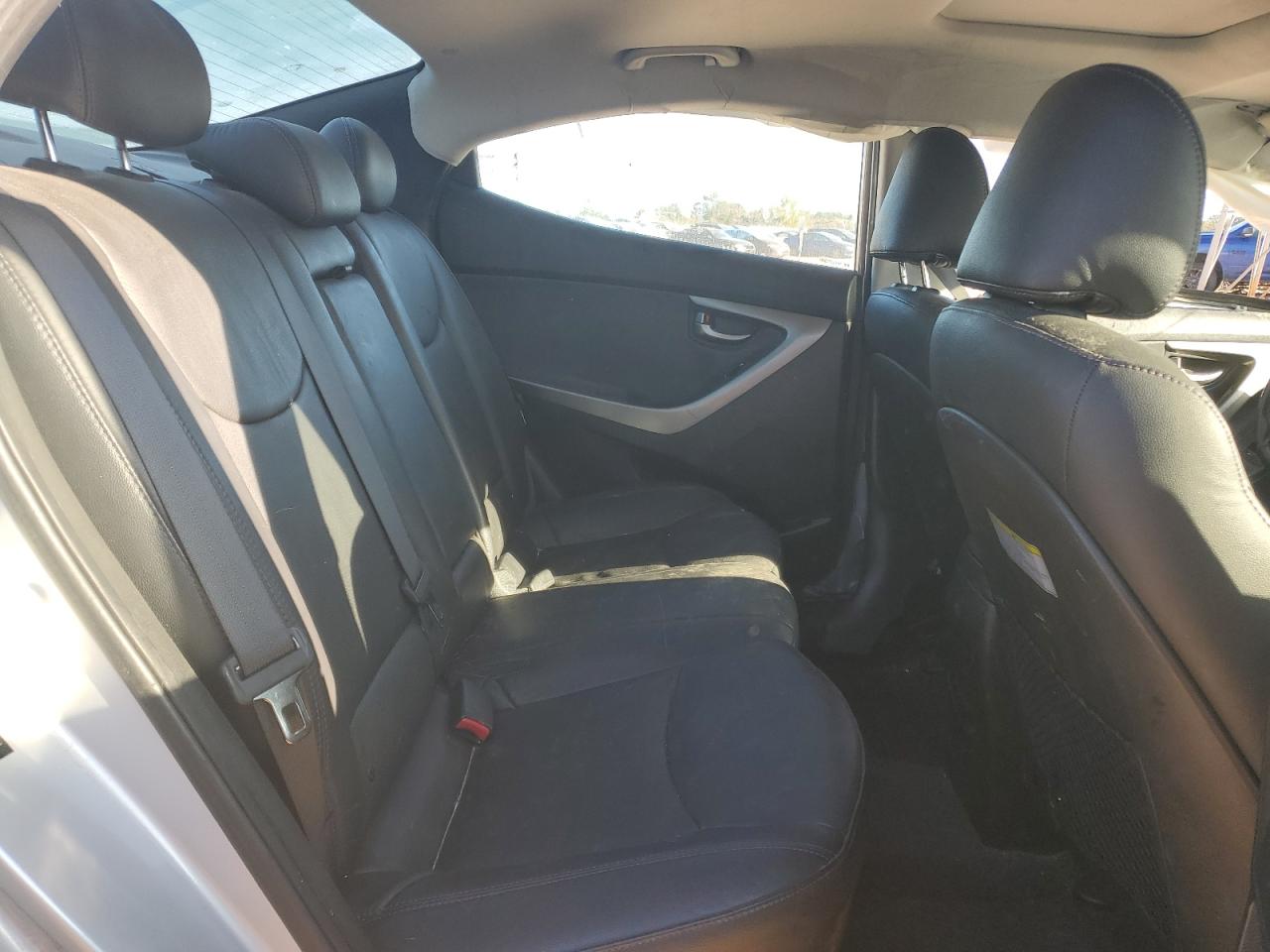 2013 Hyundai Elantra VIN 5NPDH4AE6DH221302 Copart auction photo, side / front end damage thumbnail 10