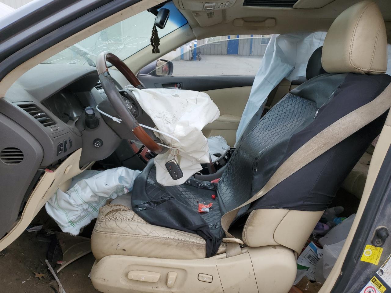 2012 Lexus ES VIN JTHBK1EG9C2497149 Copart auction photo, front end / mechanical damage thumbnail 7