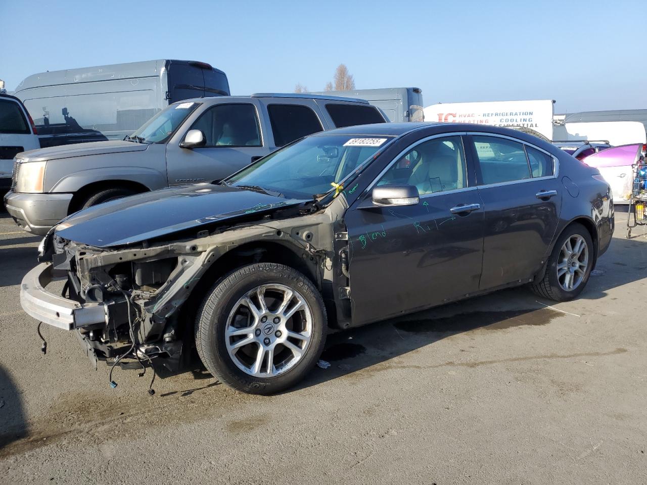 2010 Acura TL VIN 19UUA8F59AA018316