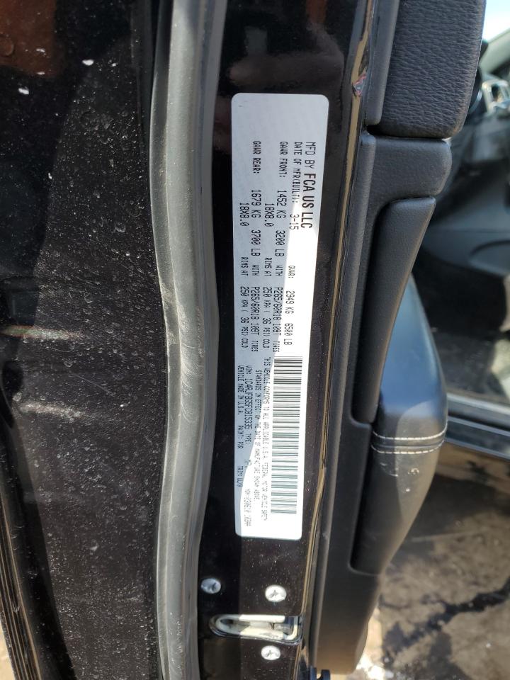 2015 Jeep Grand Cherokee VIN 1C4RJFBG5FC815335 Copart auction photo, front end damage thumbnail 12