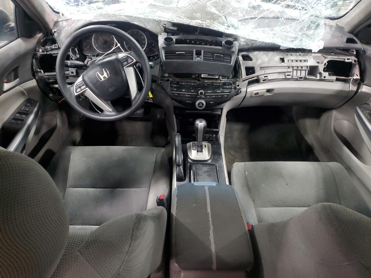 2008 Honda Accord VIN 1HGCP26738A011896 Copart auction photo, burn - engine damage thumbnail 8