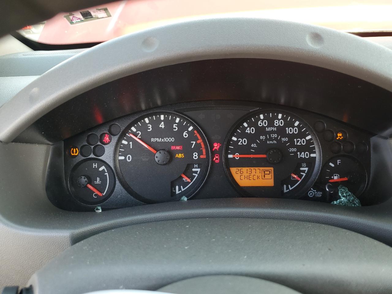 2013 Nissan Navara (Frontier) VIN 1N6AD0ER8DN727277 Copart auction photo, front end / all over damage thumbnail 9