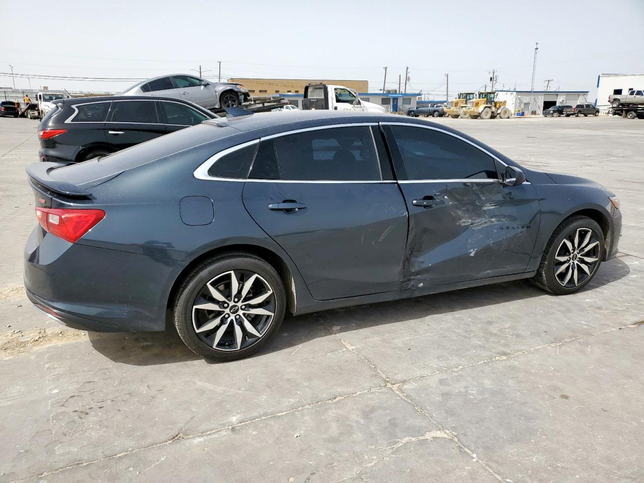 2020 Chevrolet Malibu VIN 1G1ZG5ST2LF139662 Copart auction photo, side damage thumbnail 3