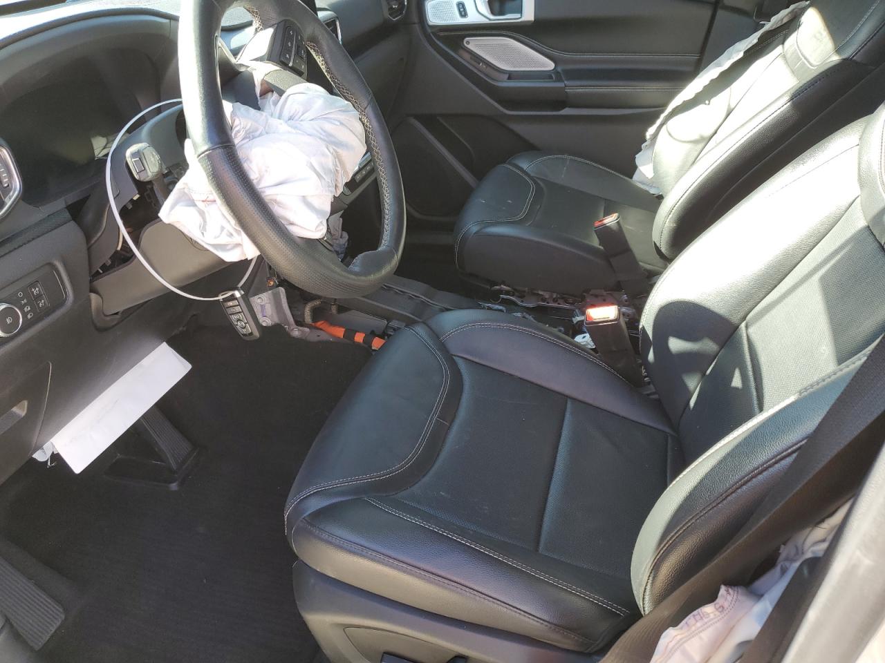 2020 Ford Explorer VIN 1FM5K8GCXLGA61569 Copart auction photo, front end damage thumbnail 7