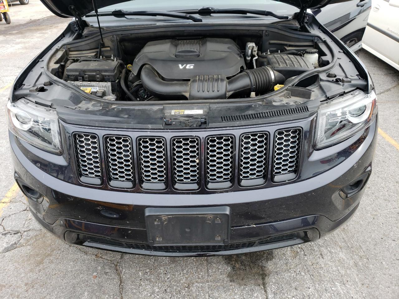 2015 Jeep Grand Cherokee VIN 1C4RJFAG3FC208089 Copart auction photo, side damage thumbnail 12