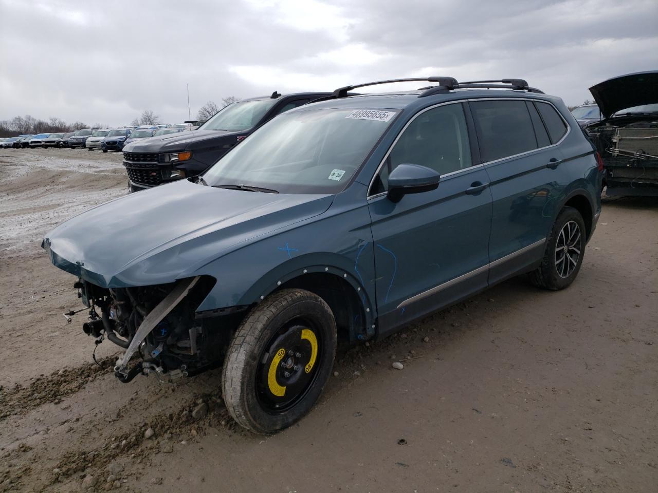 2021 Volkswagen Tiguan VIN 3VV2B7AX7MM146830