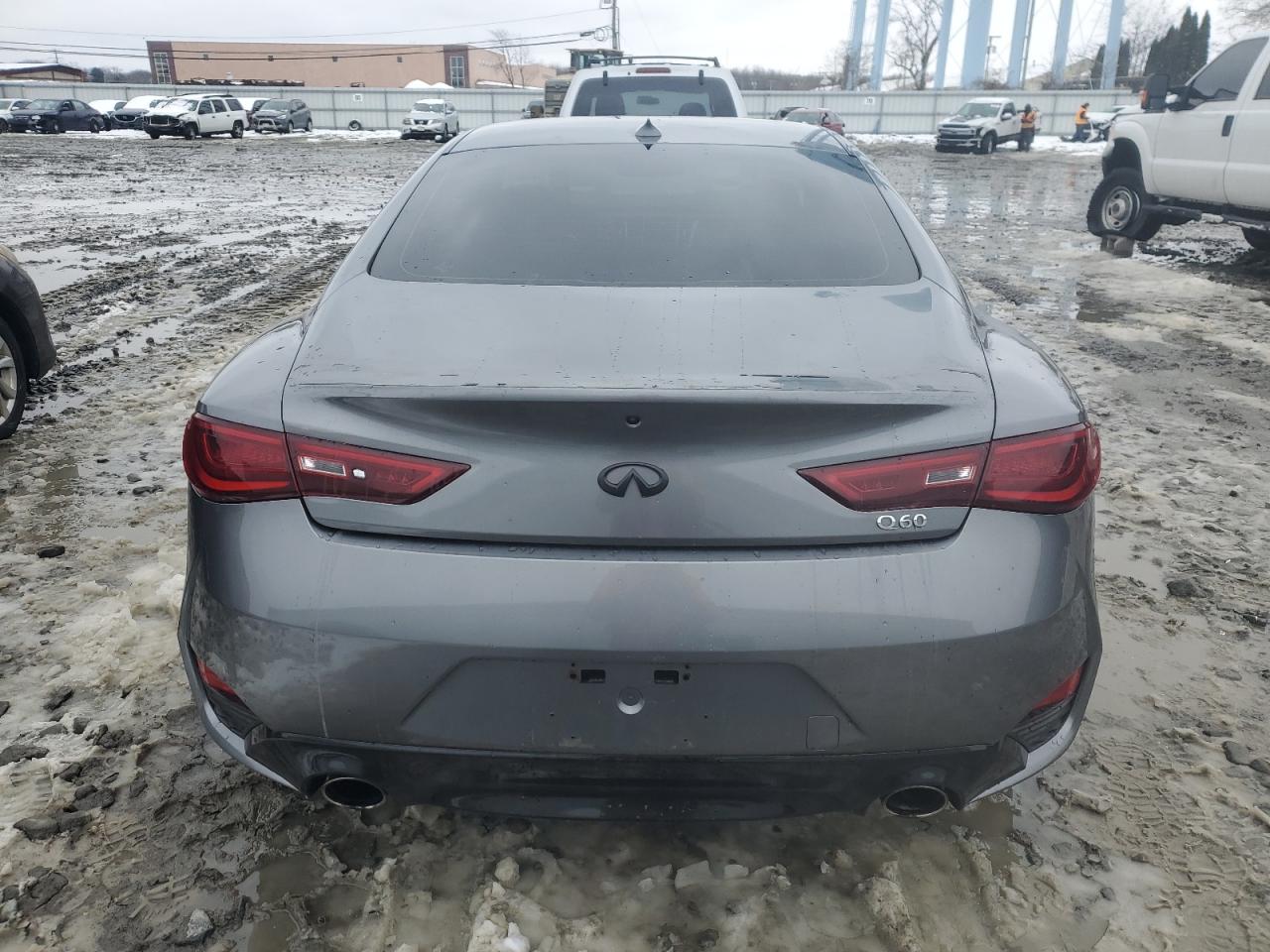 2017 Infiniti Q60 VIN JN1EV7EL3HM551193 Copart auction photo, front end damage thumbnail 6