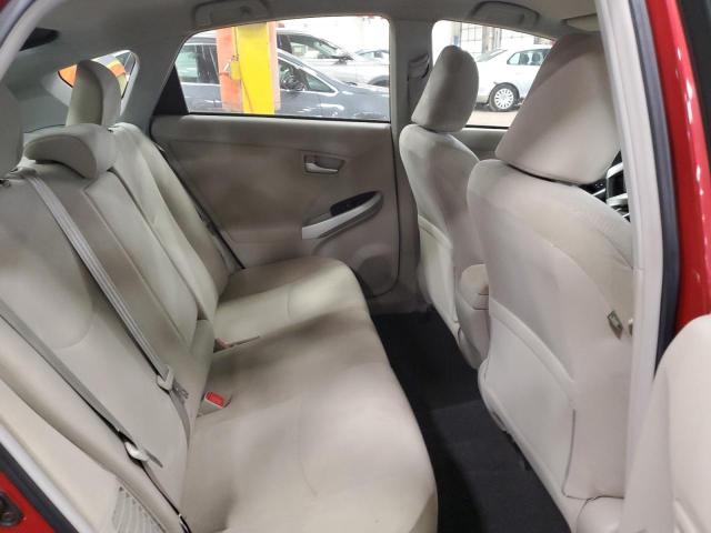 2013 Toyota Prius VIN JTDKN3DU4D1724962 Copart auction photo, hail damage thumbnail 10