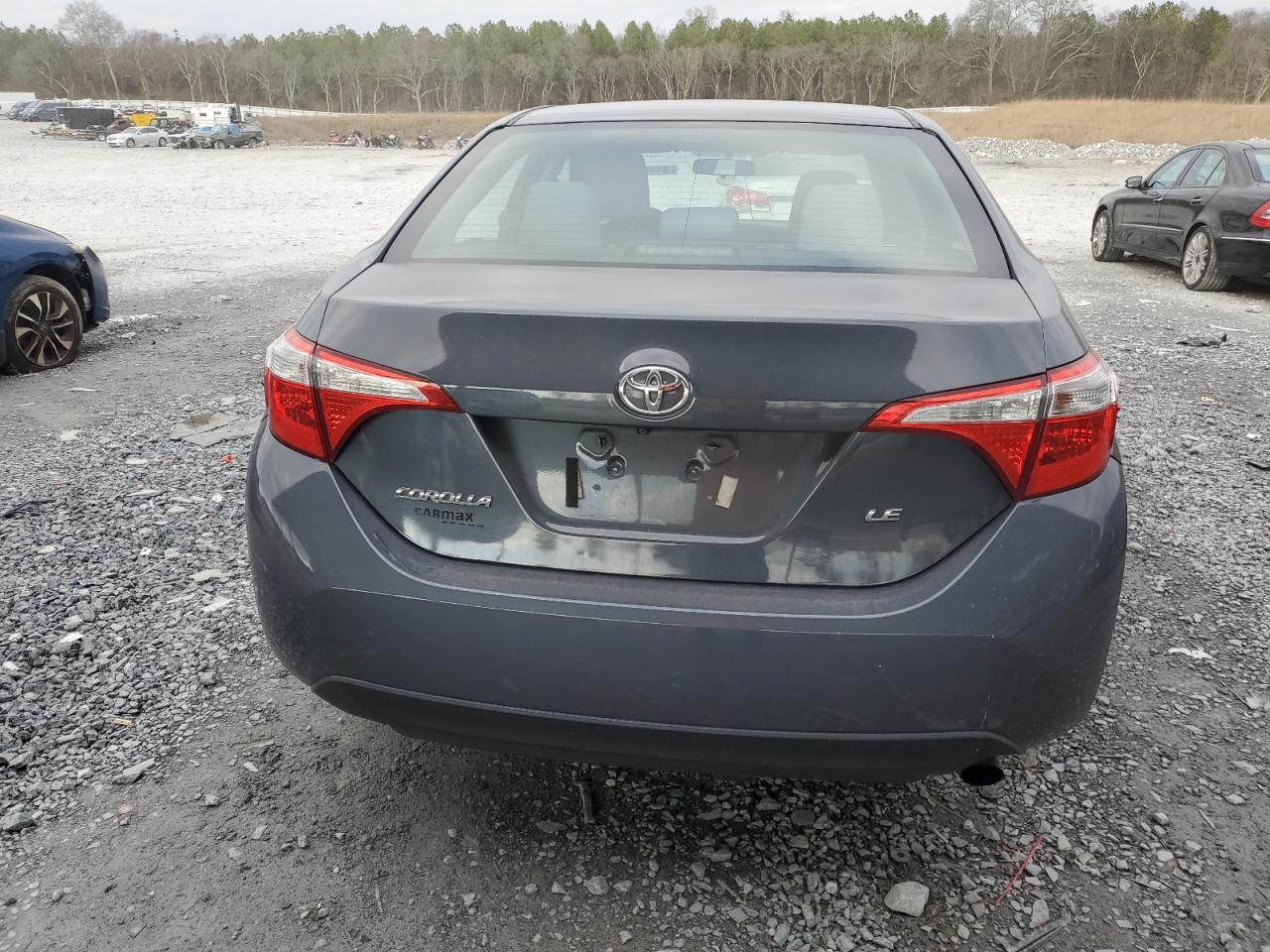 2015 Toyota Corolla VIN 2T1BURHE0FC396382 Copart auction photo, all over damage thumbnail 6