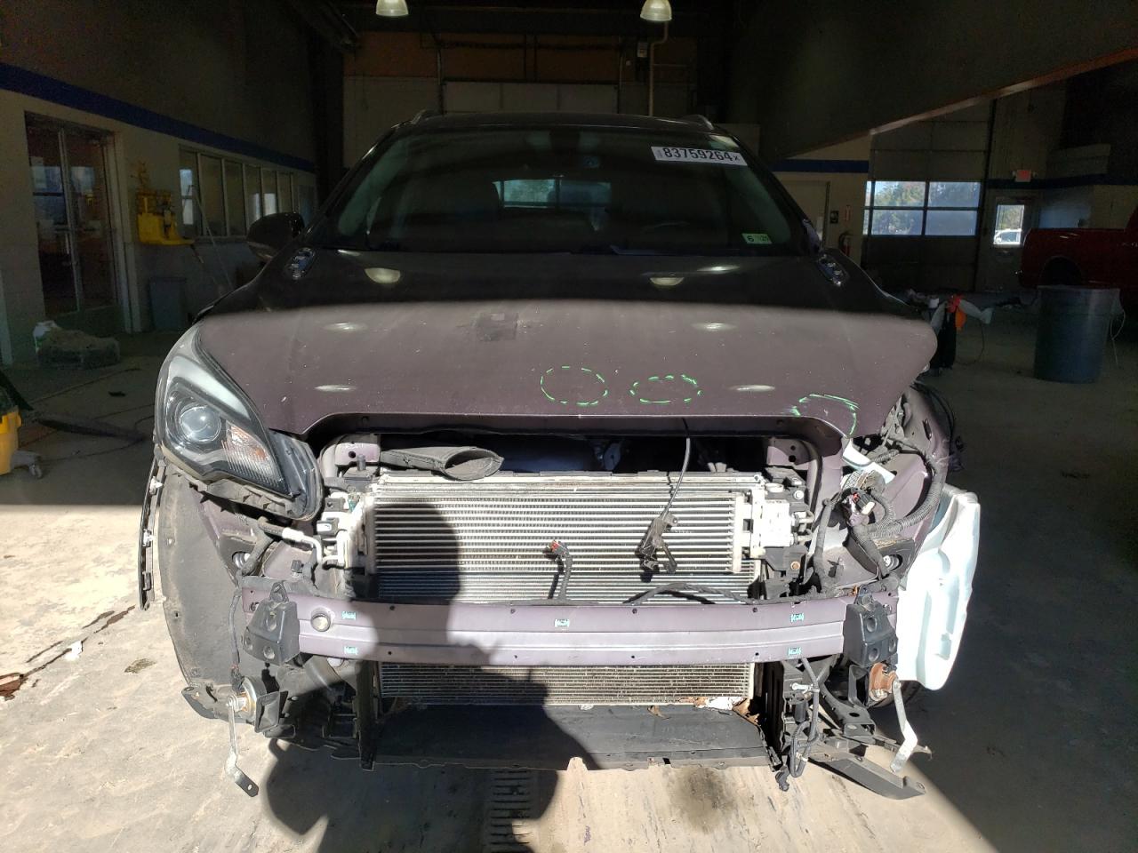 2017 Buick Envision VIN LRBFXBSA0HD217493 Copart auction photo, front end / side damage thumbnail 5