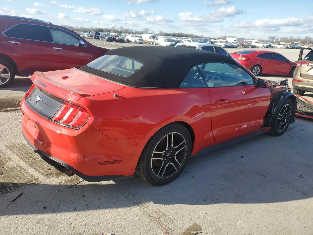 2019 Ford Mustang VIN 1FATP8UH4K5126140 Copart auction photo, all over damage thumbnail 3
