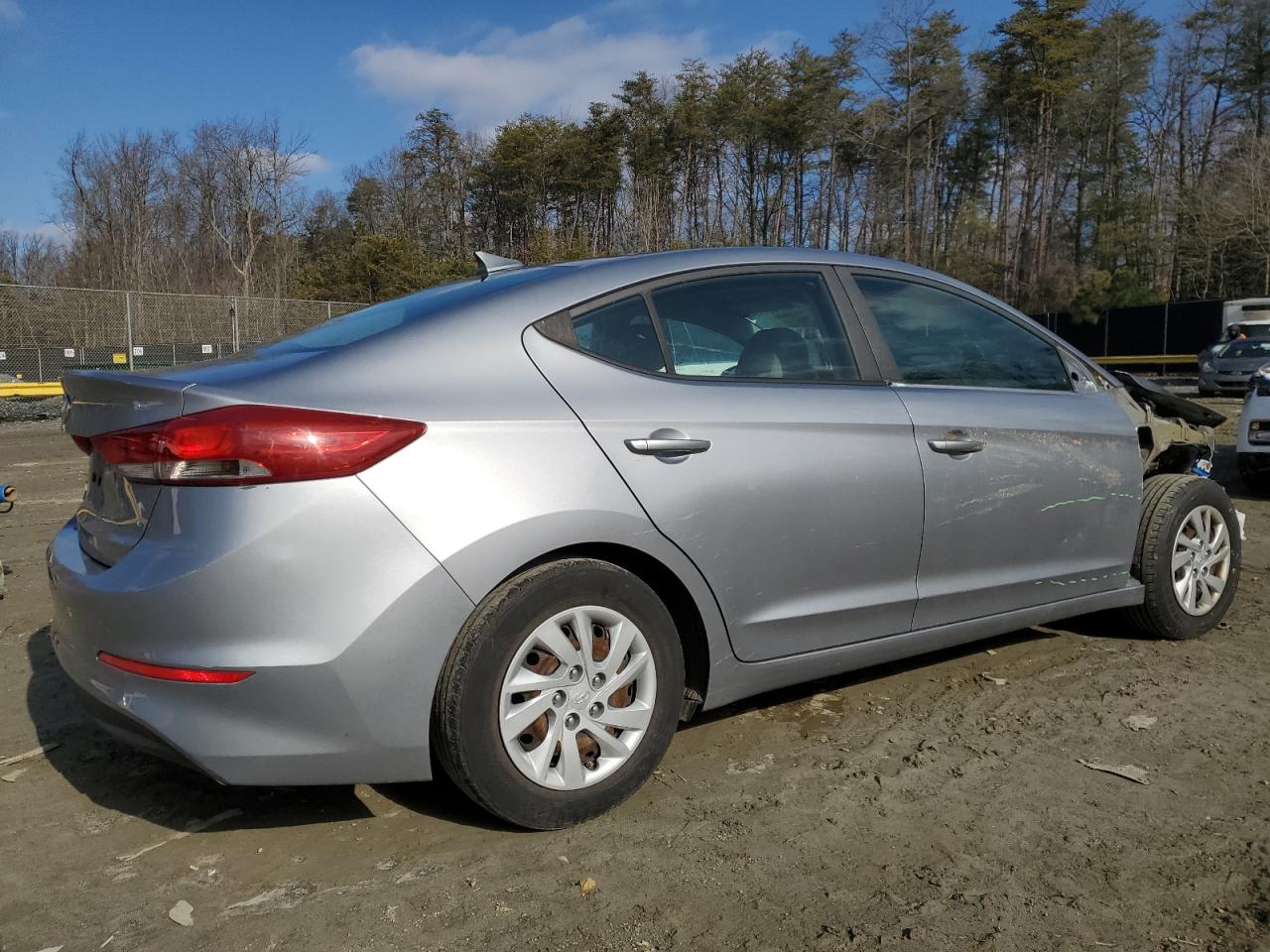 2017 Hyundai Elantra VIN 5NPD74LF6HH075725 Copart auction photo, front end damage thumbnail 3
