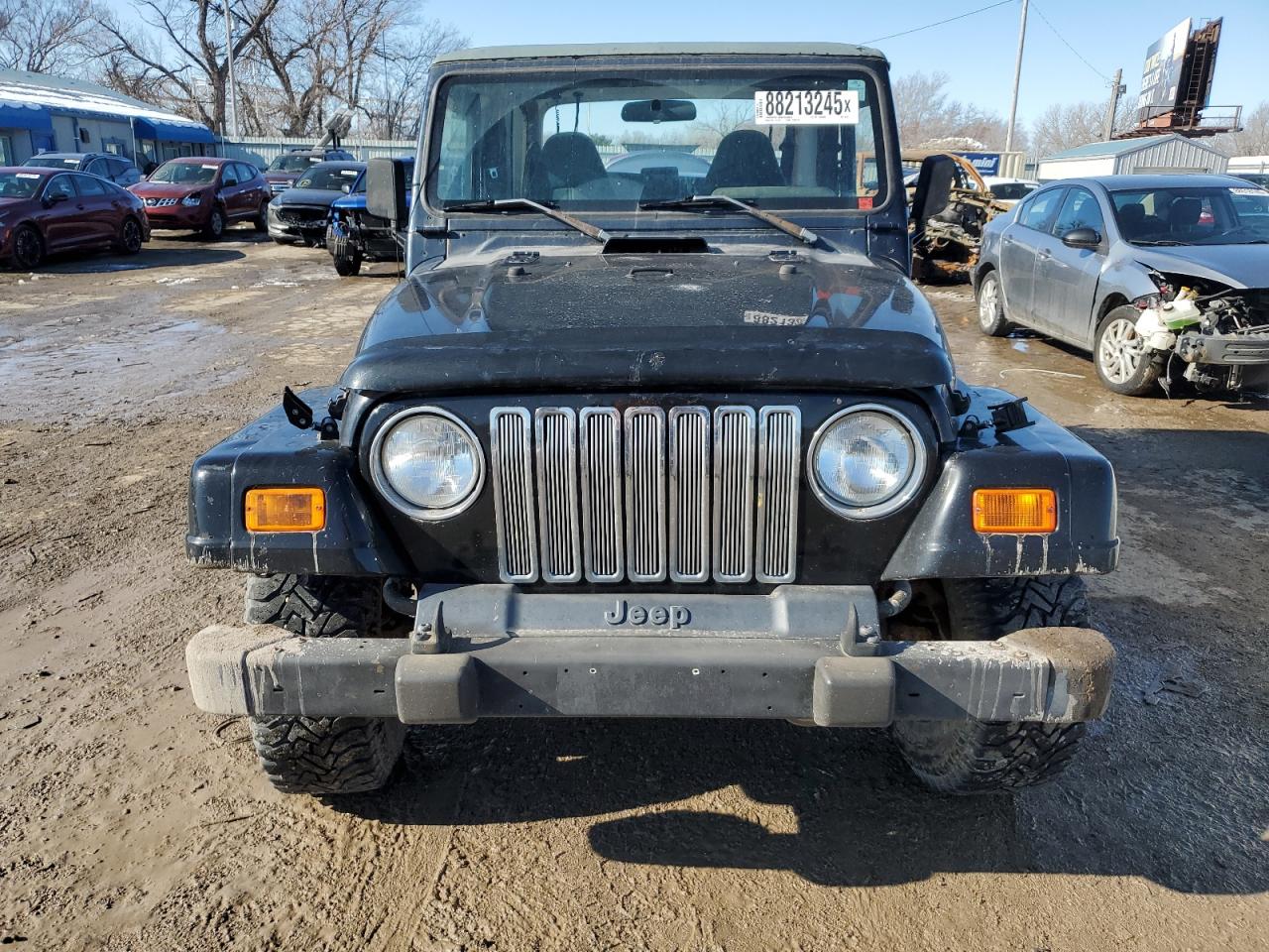 2001 Jeep Wrangler VIN 1J4FA59S81P345126 Copart auction photo, all over damage thumbnail 5