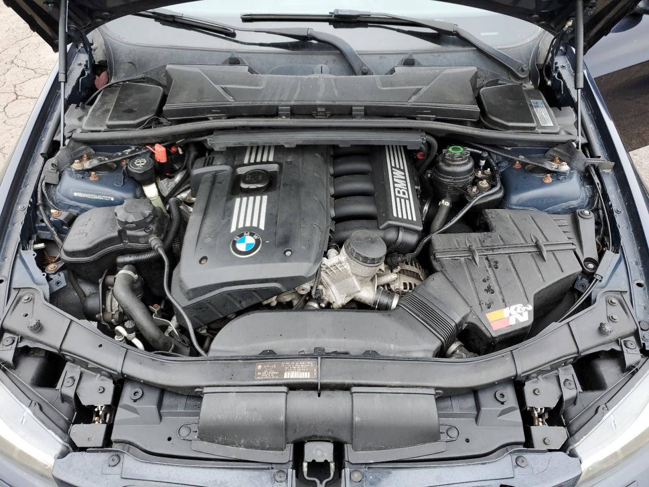 2010 BMW 3er VIN WBAPK5C53AA647207 Copart auction photo, front end / rear end damage thumbnail 11