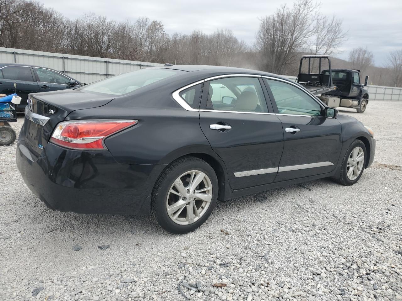 2014 Nissan Altima VIN 1N4AL3AP5EC327501 Copart auction photo, front end / side damage thumbnail 3