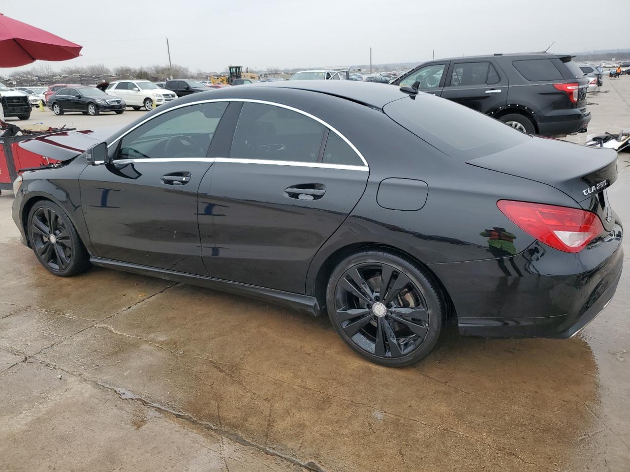 2017 Mercedes-Benz CLA-klasse VIN WDDSJ4EB0HN499720 Copart auction photo, front end damage thumbnail 2