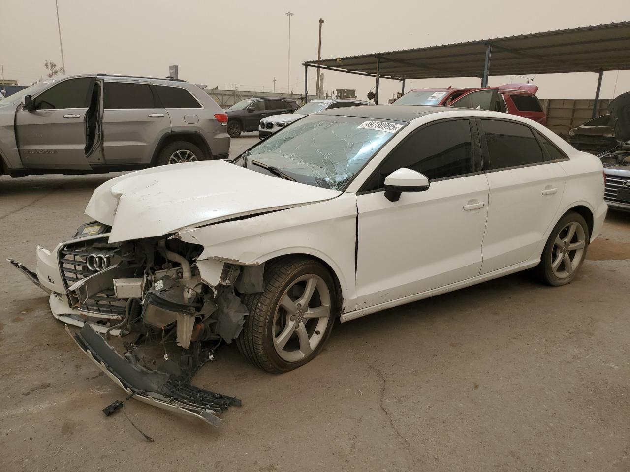 2016 Audi A3 VIN WAUA7GFF7G1032790 - Copart auction photo