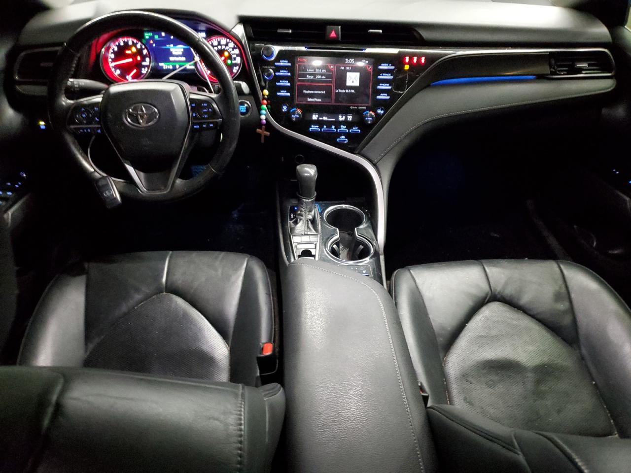 2019 Toyota Camry VIN 4T1B61HK4KU841832 Copart auction photo, rear end damage thumbnail 8