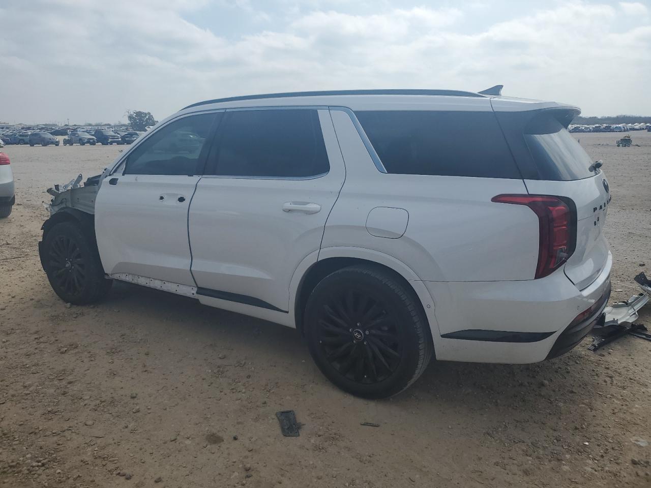 2025 Hyundai Palisade VIN KM8R7DGE6SU819145 Copart auction photo, stripped / minor dent/scratches damage thumbnail 2