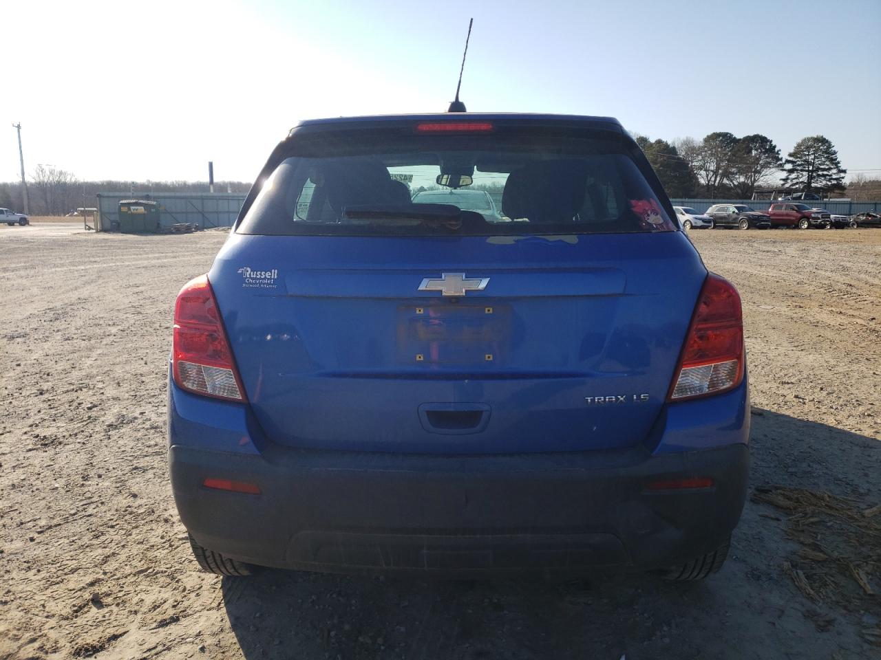 2016 Chevrolet Trax VIN KL7CJKSB7GB656065 Copart auction photo, side damage thumbnail 6