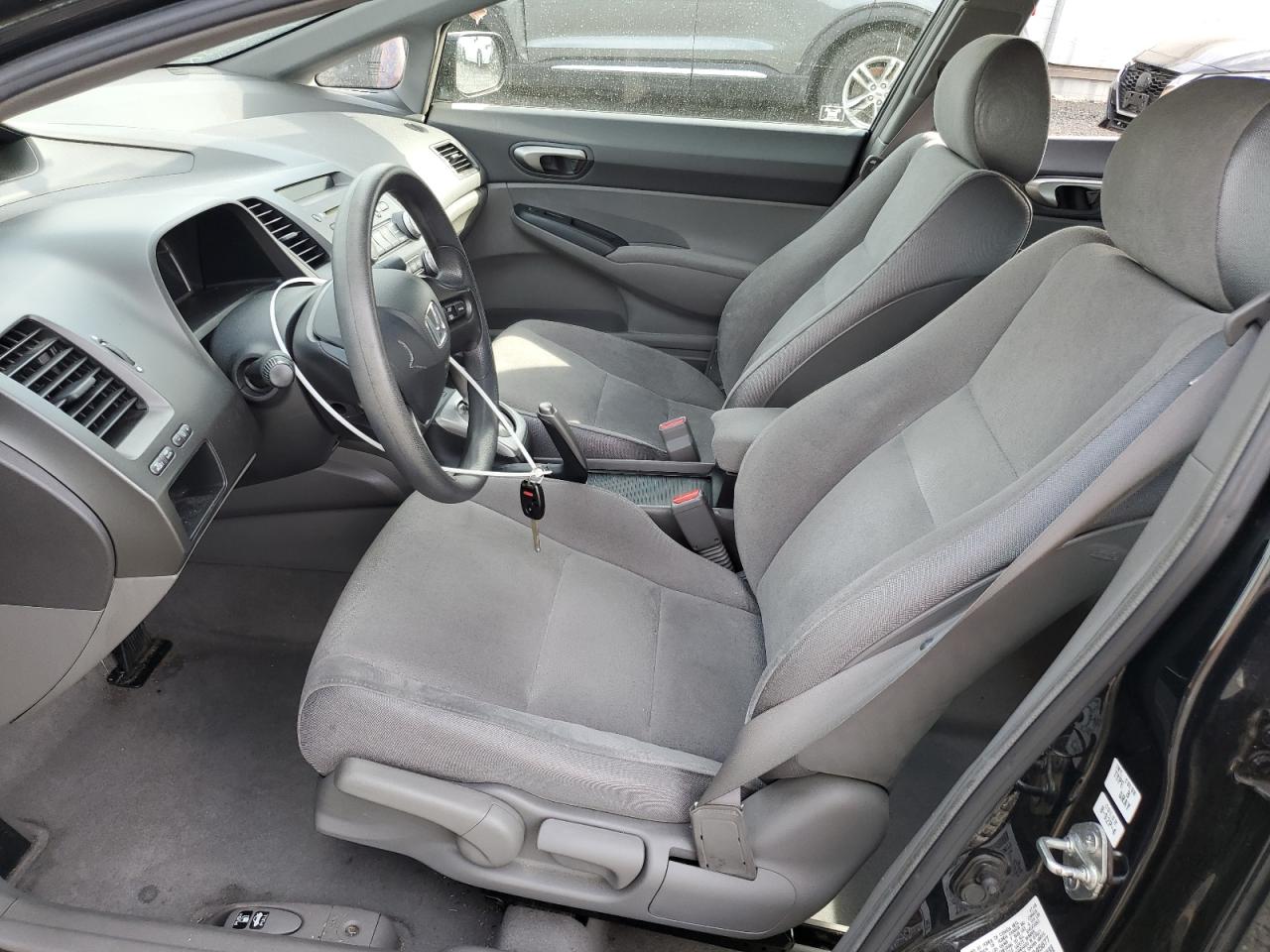 2008 Honda Civic VIN 2HGFA16558H345677 Copart auction photo, side damage thumbnail 7