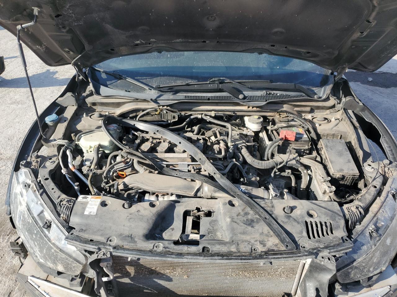 2019 Honda Civic VIN 2HGFC3B35KH350203 Copart auction photo, front end / minor dent/scratches damage thumbnail 11