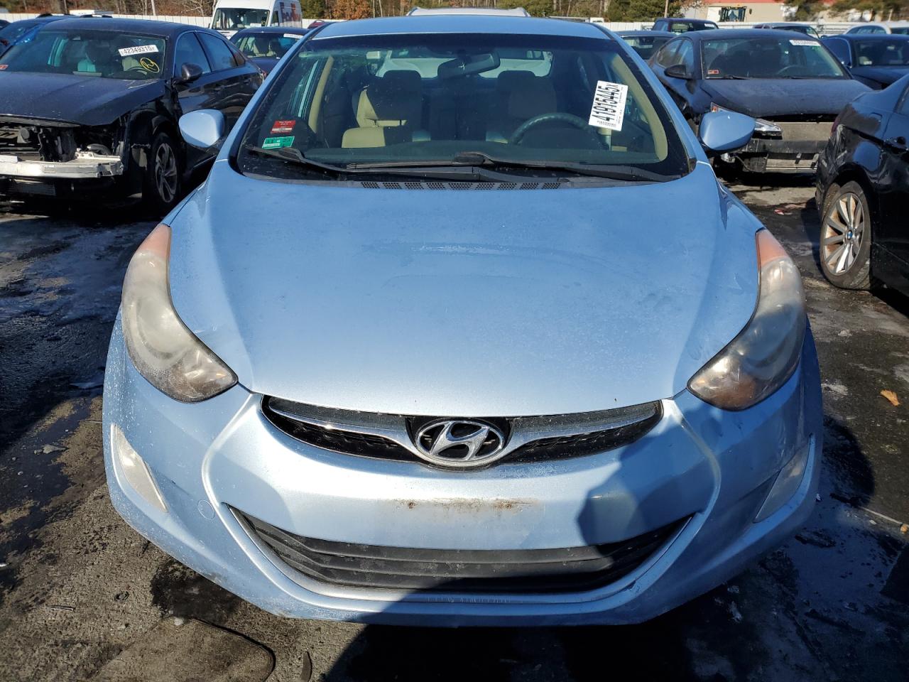 2012 Hyundai Elantra VIN KMHDH4AEXCU387998 Copart auction photo, mechanical / minor dent/scratches damage thumbnail 5