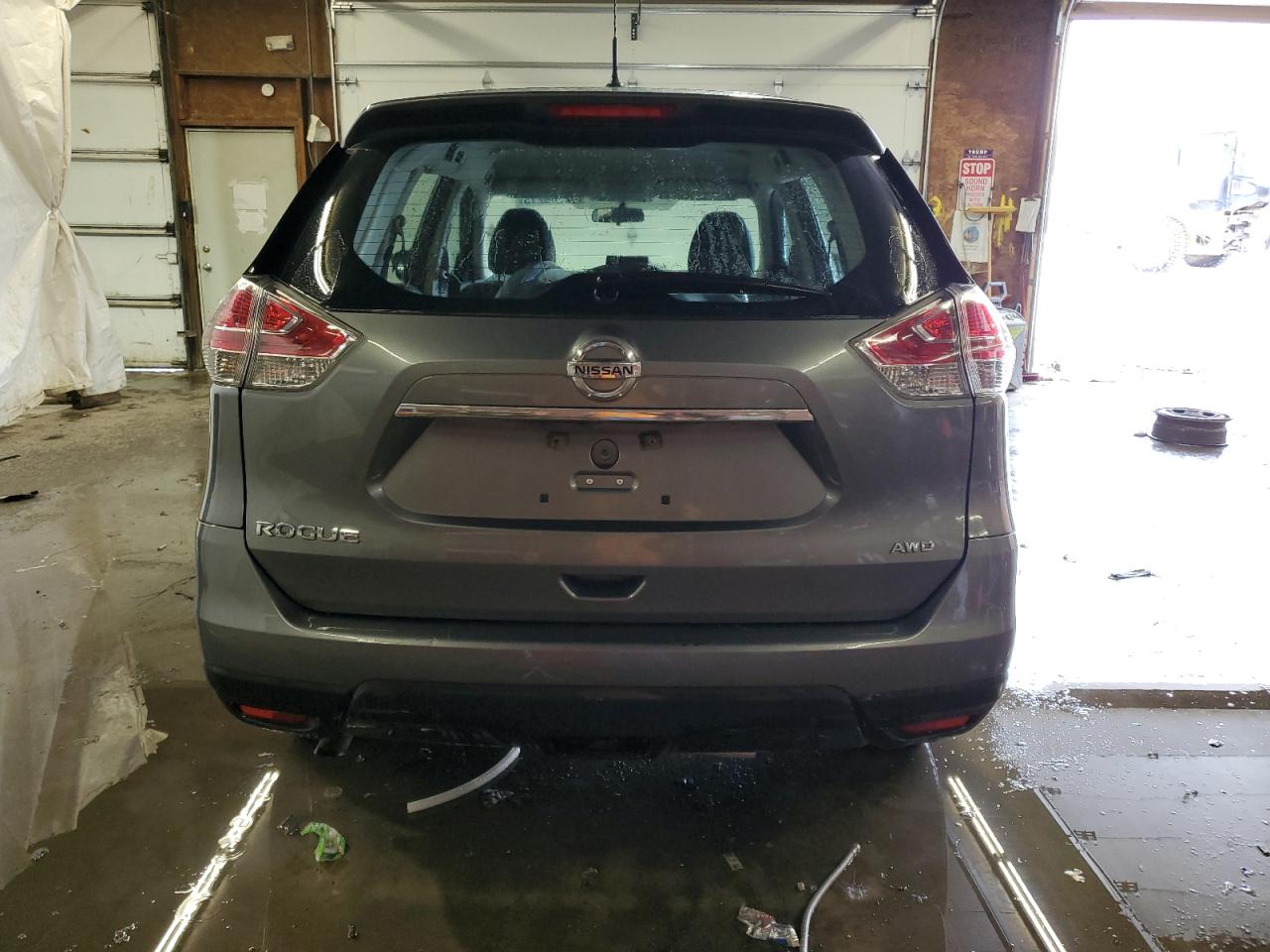 2016 Nissan Rogue VIN 5N1AT2MV2GC782688 Copart auction photo, front end / side damage thumbnail 6