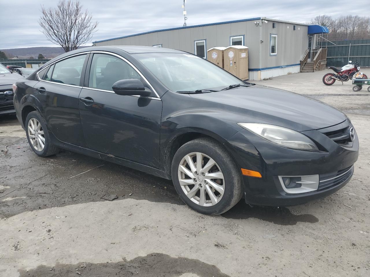 2012 Mazda 6 VIN 1YVHZ8DH1C5M07799 Copart auction photo, side damage thumbnail 4