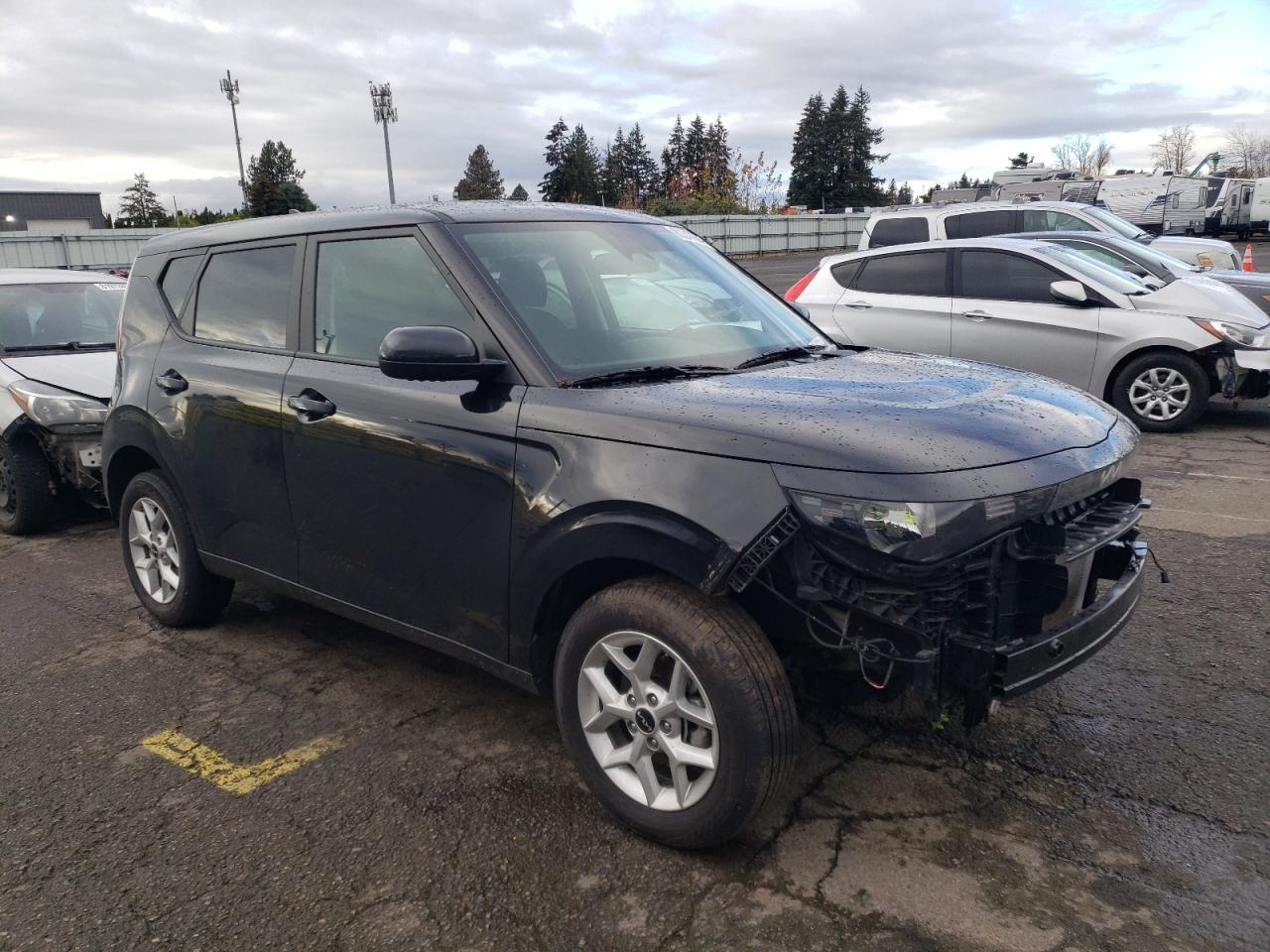 2025 KIA Soul VIN KNDJ23AU8S7924178 Copart auction photo, all over damage thumbnail 4