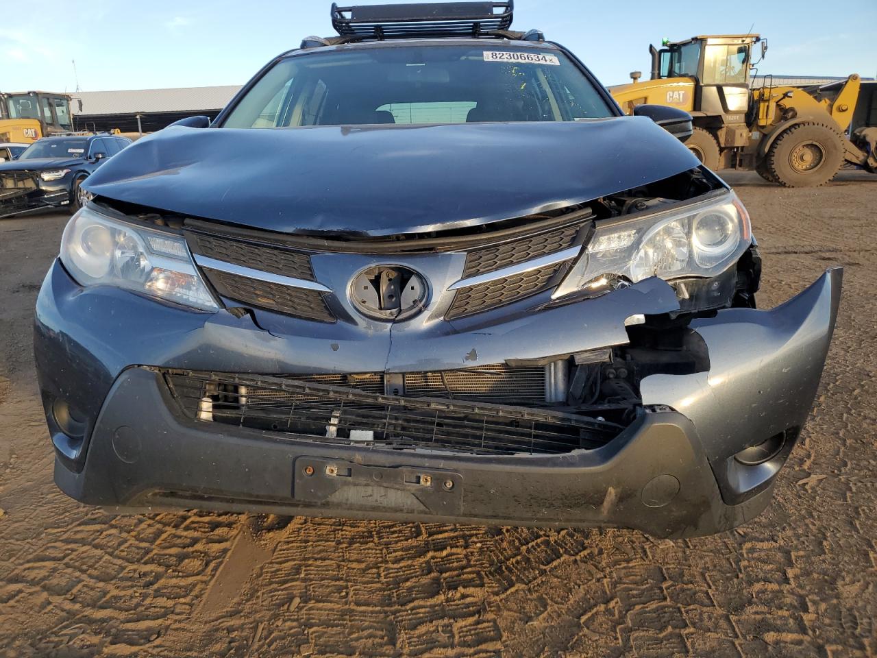 2014 Toyota RAV 4 VIN 2T3BFREV7EW154465 Copart auction photo, front end damage thumbnail 5
