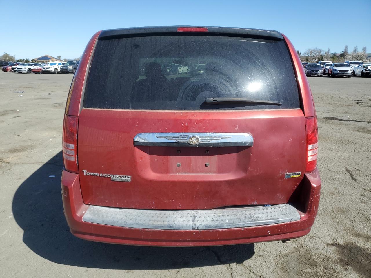 2008 Chrysler Town & Country VIN 2A8HR44H58R773234 Copart auction photo, front end damage thumbnail 6