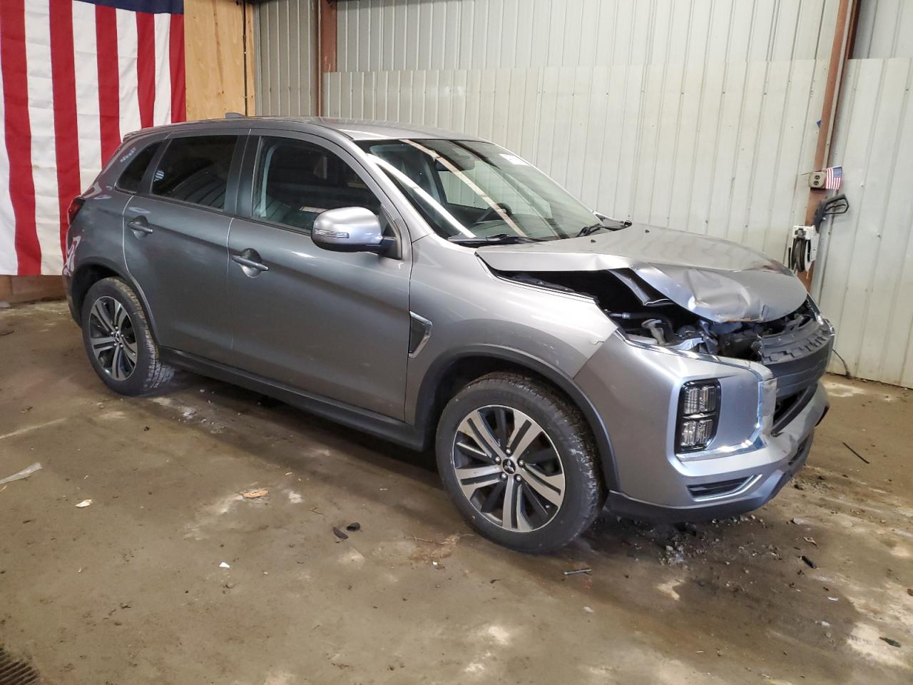 2020 Mitsubishi Outlander VIN JA4AR3AU5LU010012 Copart auction photo, front end damage thumbnail 4