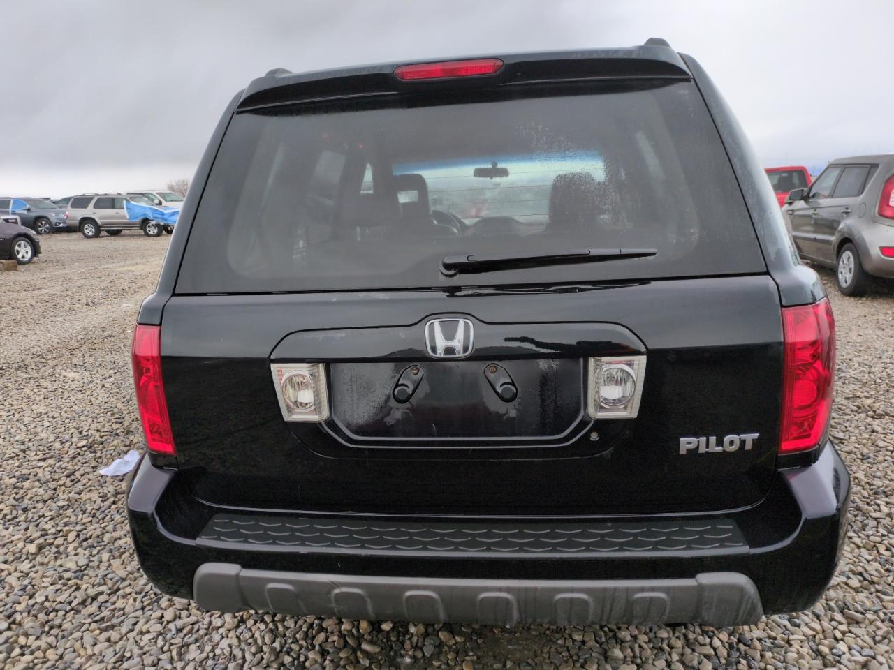 2004 Honda Pilot VIN 2HKYF18534H503909 Copart auction photo, front end damage thumbnail 6