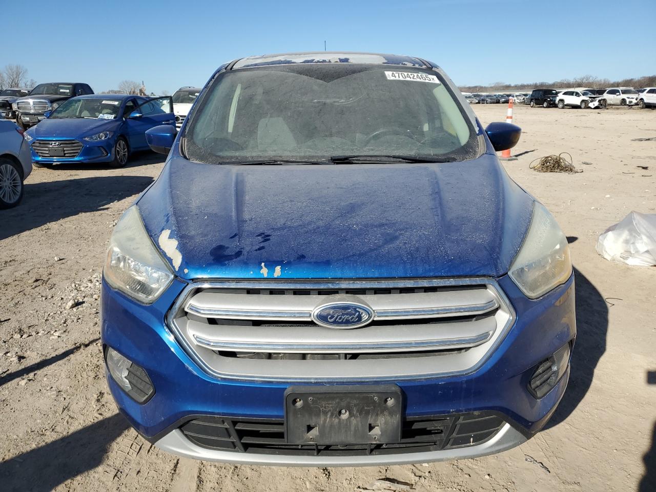 2017 Ford Escape VIN 1FMCU0G90HUA24501 Copart auction photo, rear end damage thumbnail 5