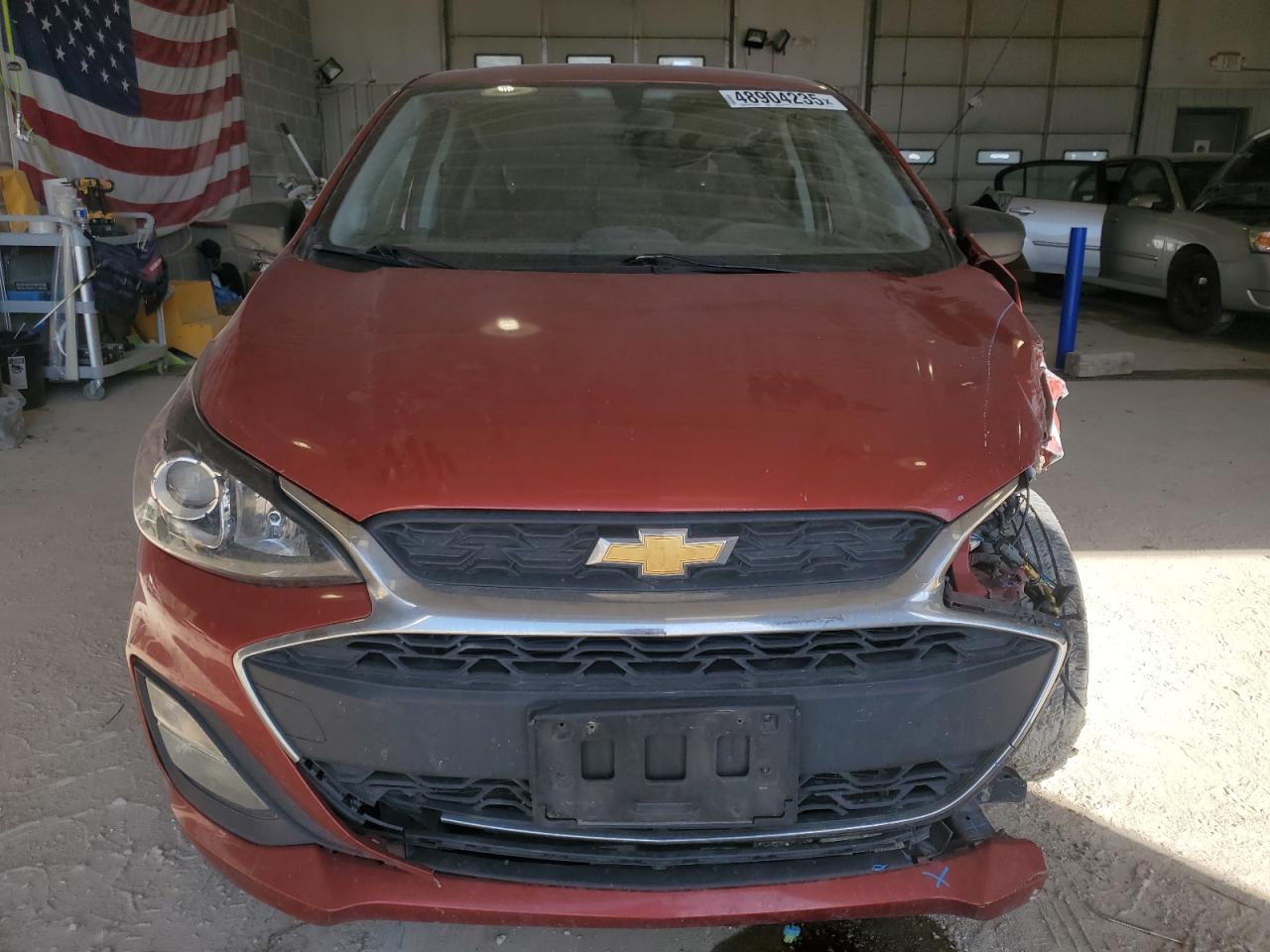 2021 Chevrolet Spark VIN KL8CB6SA5MC712310 Copart auction photo, front end / side damage thumbnail 5