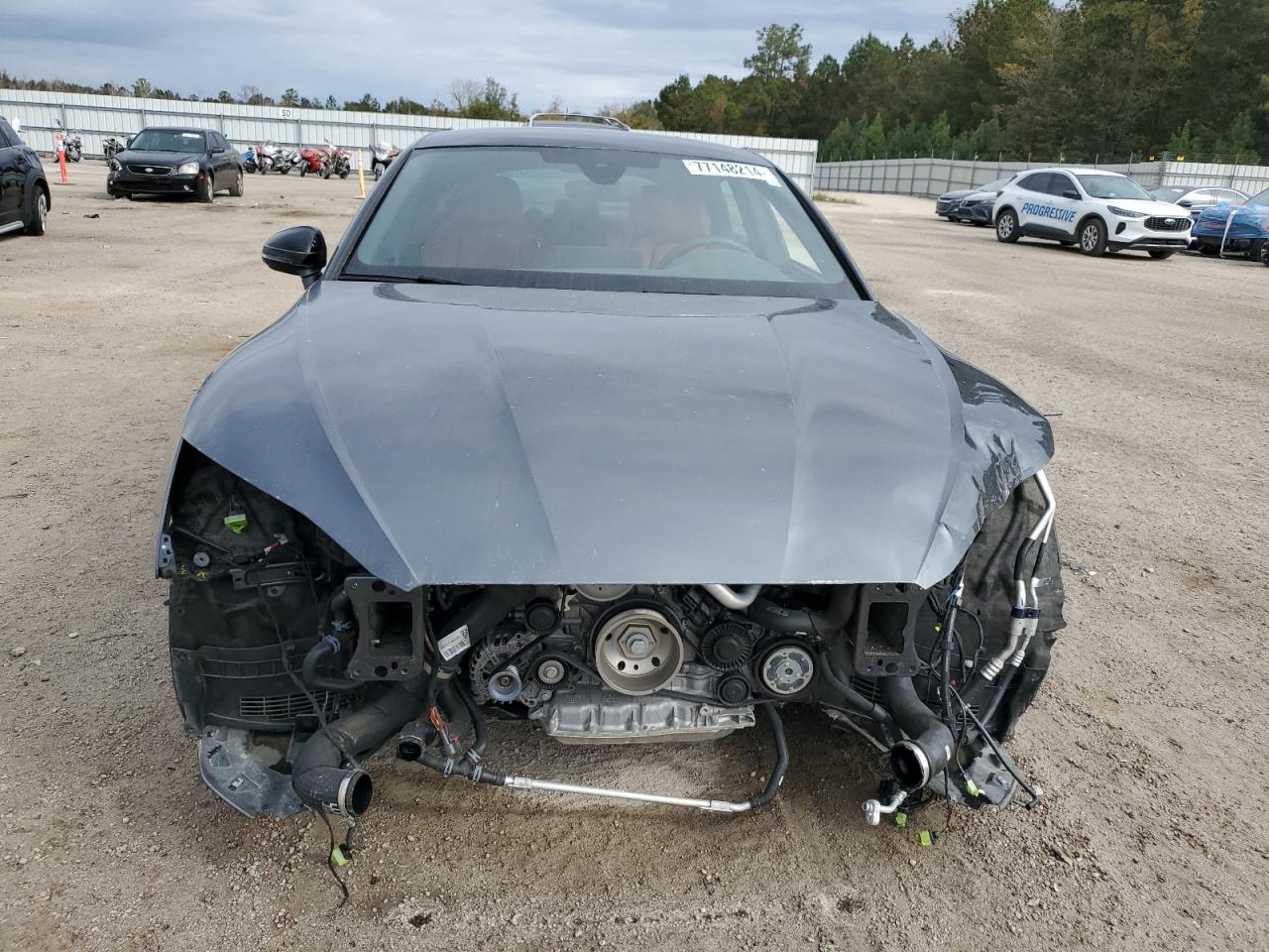 2023 Audi RS5 VIN WAUC4CF51PA050350 Copart auction photo, all over damage thumbnail 5