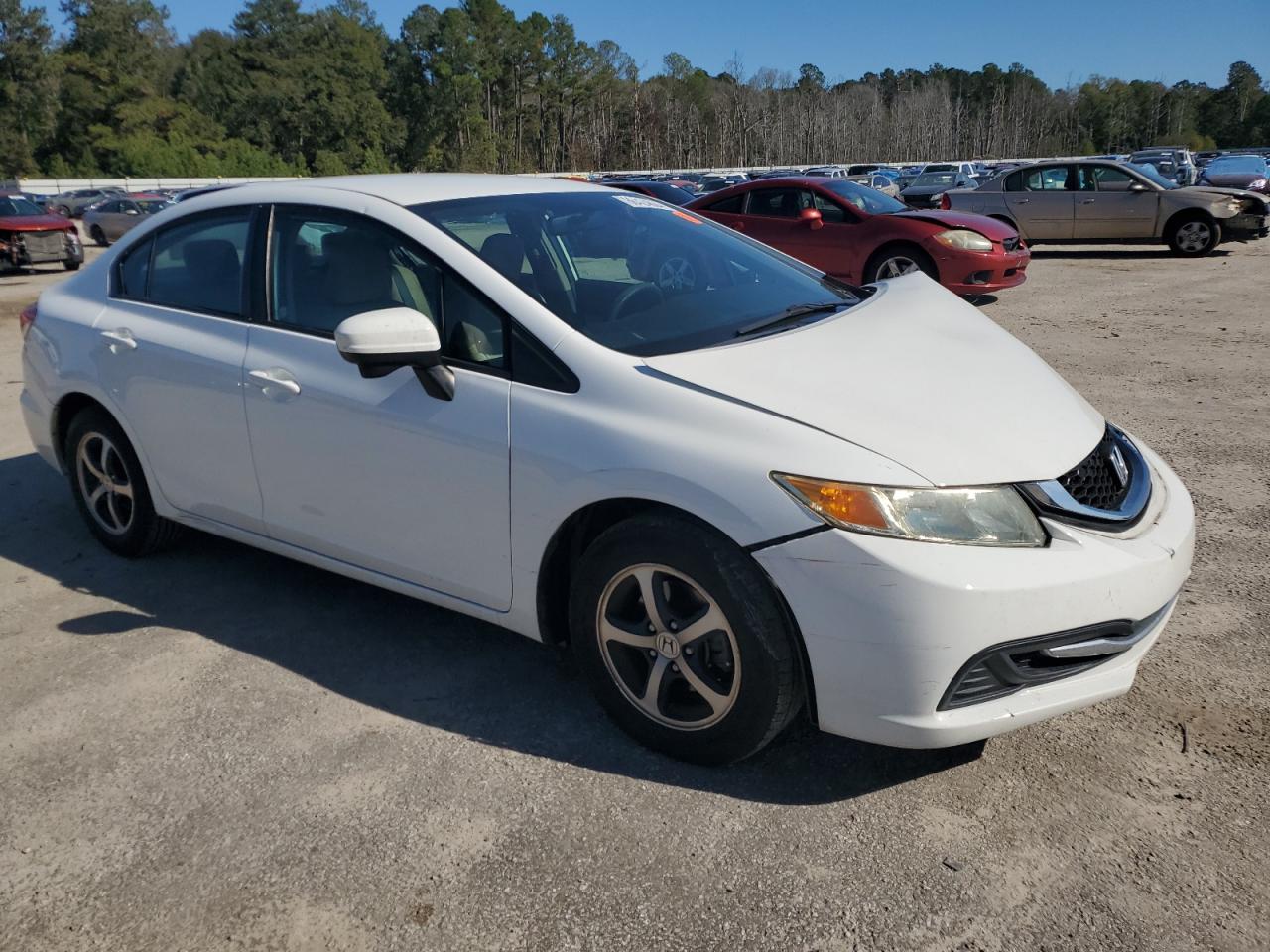 2015 Honda Civic VIN 19XFB2F72FE102131 Copart auction photo, front end damage thumbnail 4